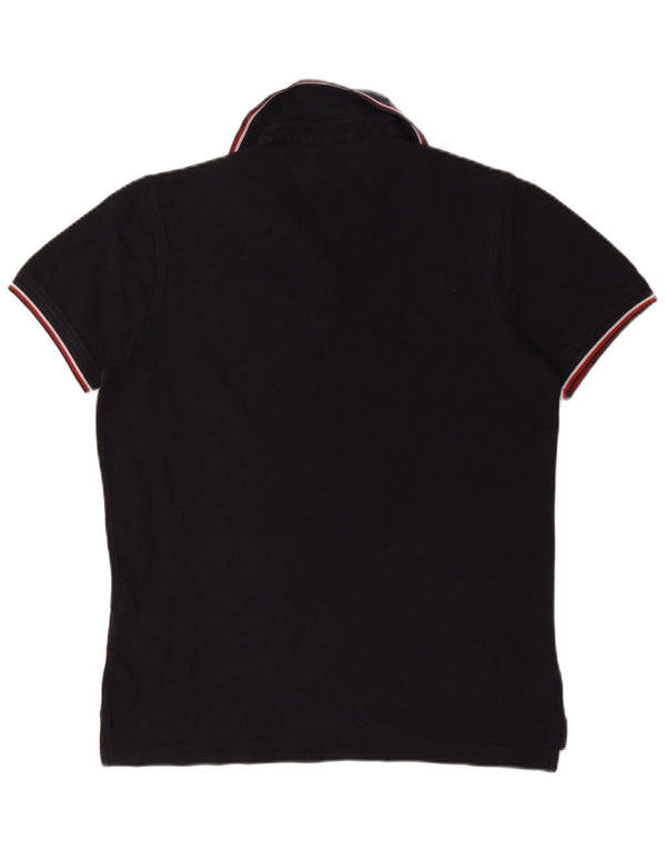 Tommy Hilfiger Herre Slim Fit Polo Shirt Medium Navyblå stribet bomuld