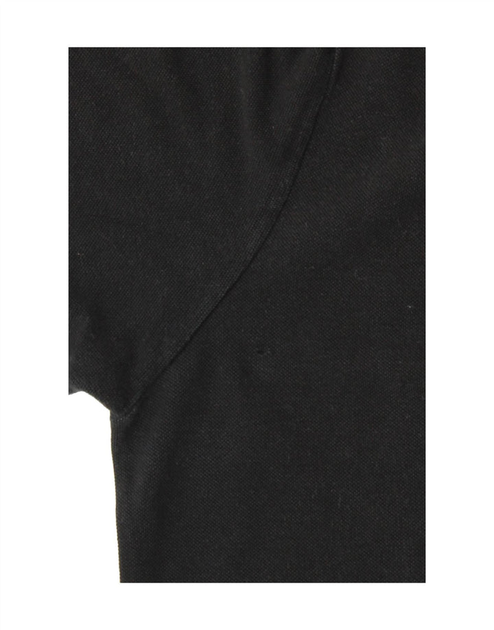 MURPHY & NYE Mens Polo Shirt 2XL Black Cotton