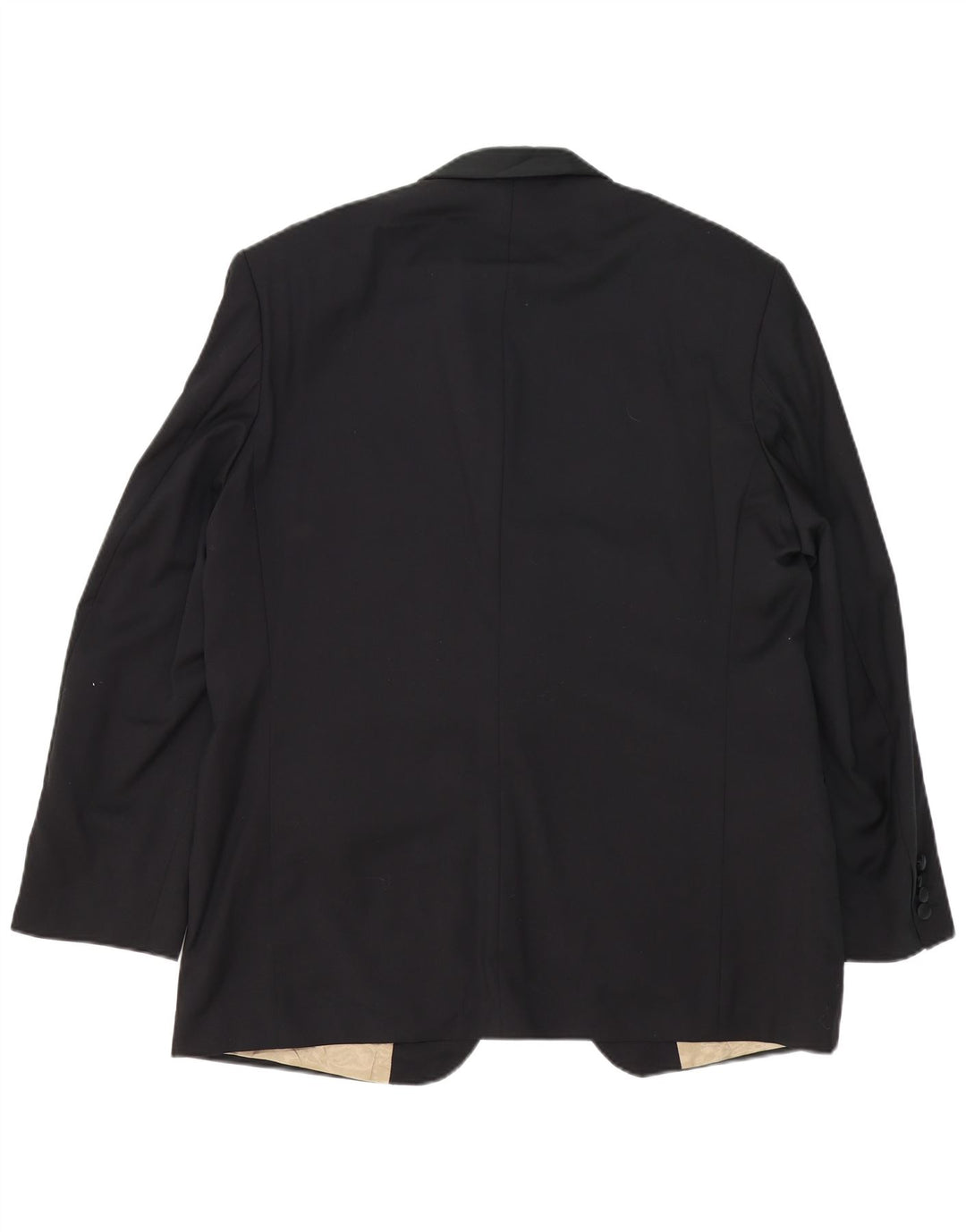 Marks & Spencer Herre 1-knap blazerjakke UK 40 Medium Sort Uld