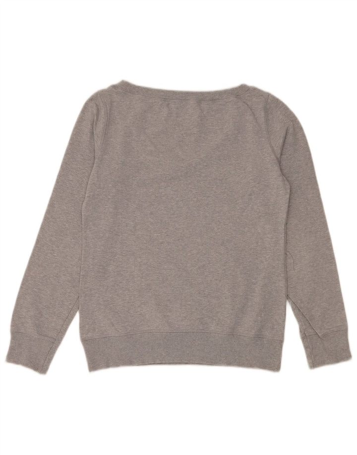 Playlife Dame Sweatshirt Jumper UK 14 Medium Grey Bomuld