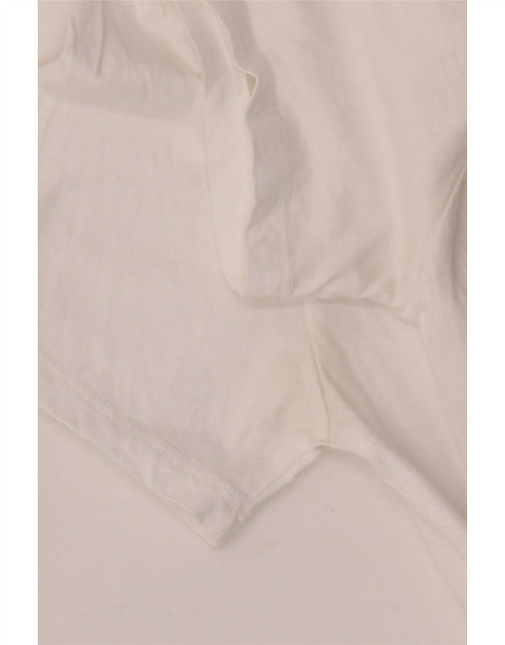 Levi's Grafisk T-shirt top til kvinder DK 10 Lille hvid bomuld