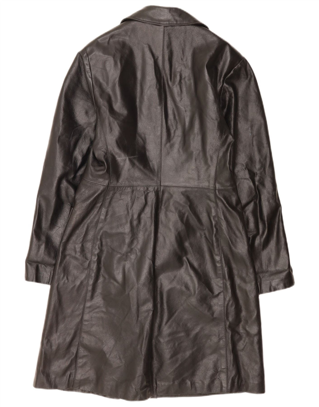 Vintage læderfrakke til kvinder IT 46 Large Black