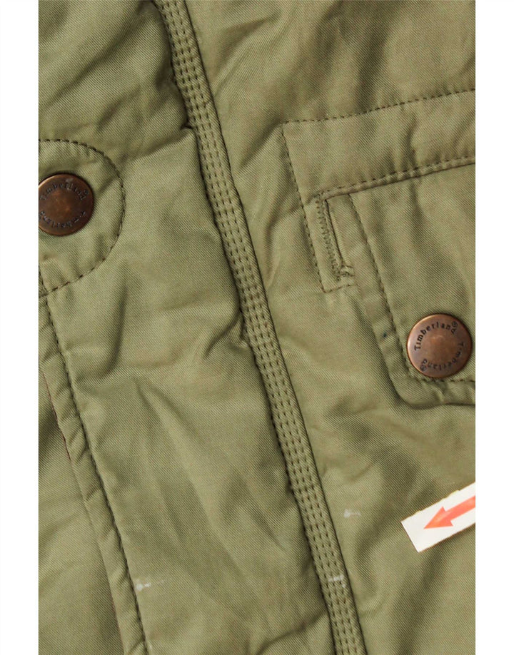 Timberland Herre Windbreaker Jacket UK 42 XL Grøn