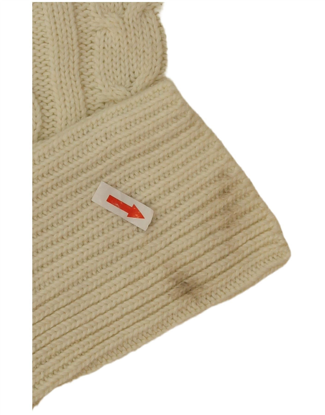 Marks & Spencer Dame Boat Neck Jumper Sweater UK 16 Large Beige Polyester