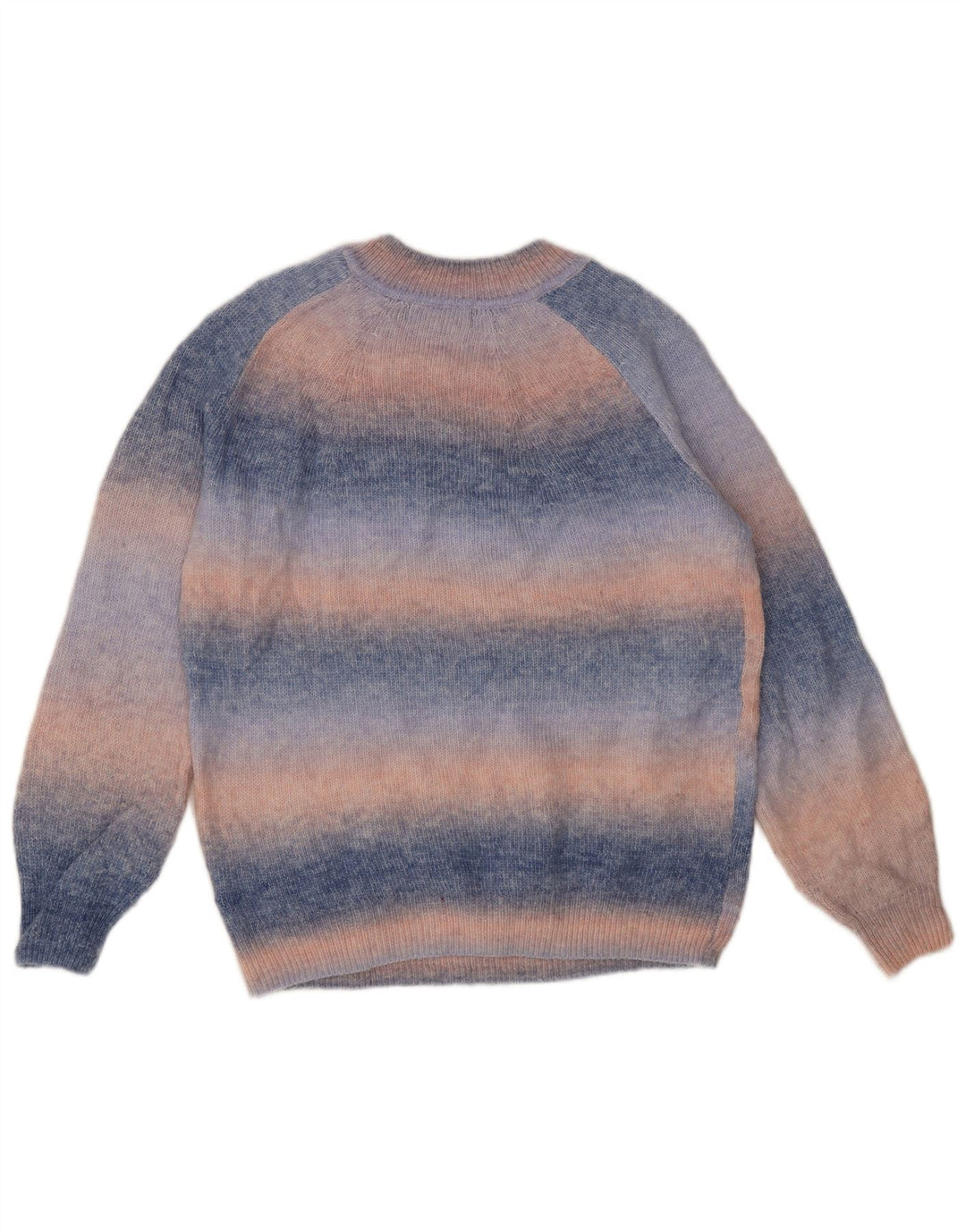 Marks & Spencer Herre sweater med rund hals, lille blå slipsfarve akryl