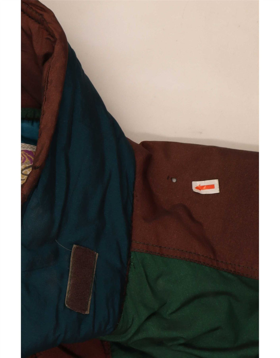 Silvy Herre Skijakke IT 52 XL Grøn Colourblock Polyester