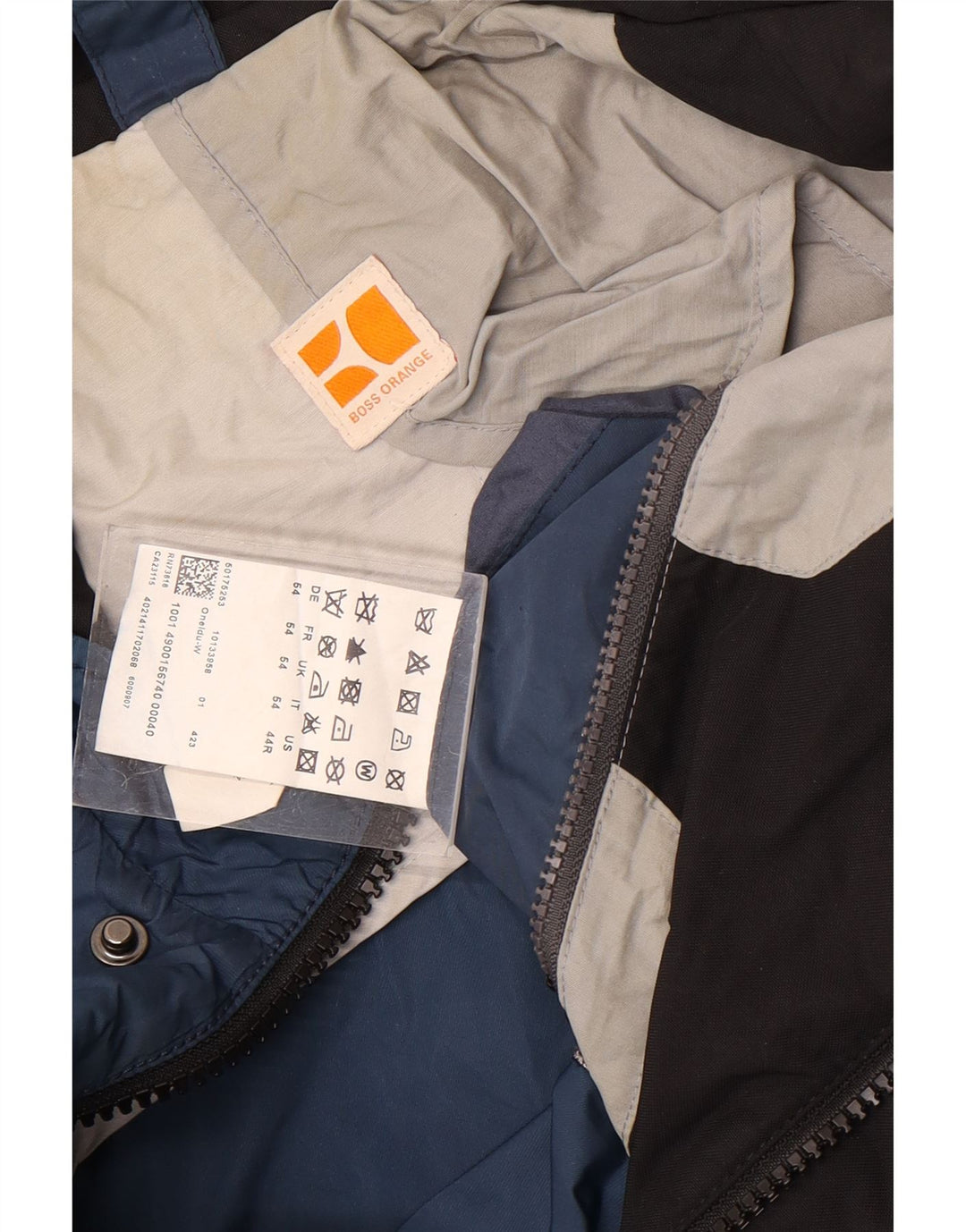 Hugo Boss Herre Utility Jacket EU 54 2XL Blå Polyamid