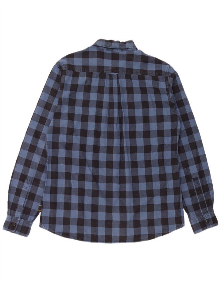 Barbour Herreskjorte Medium Blue Gingham Cotton