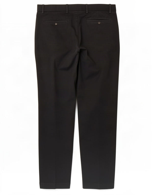 Marks & Spencer Herre Skræddersyet Fit Straight Suit Bukser W34 L31 Sort