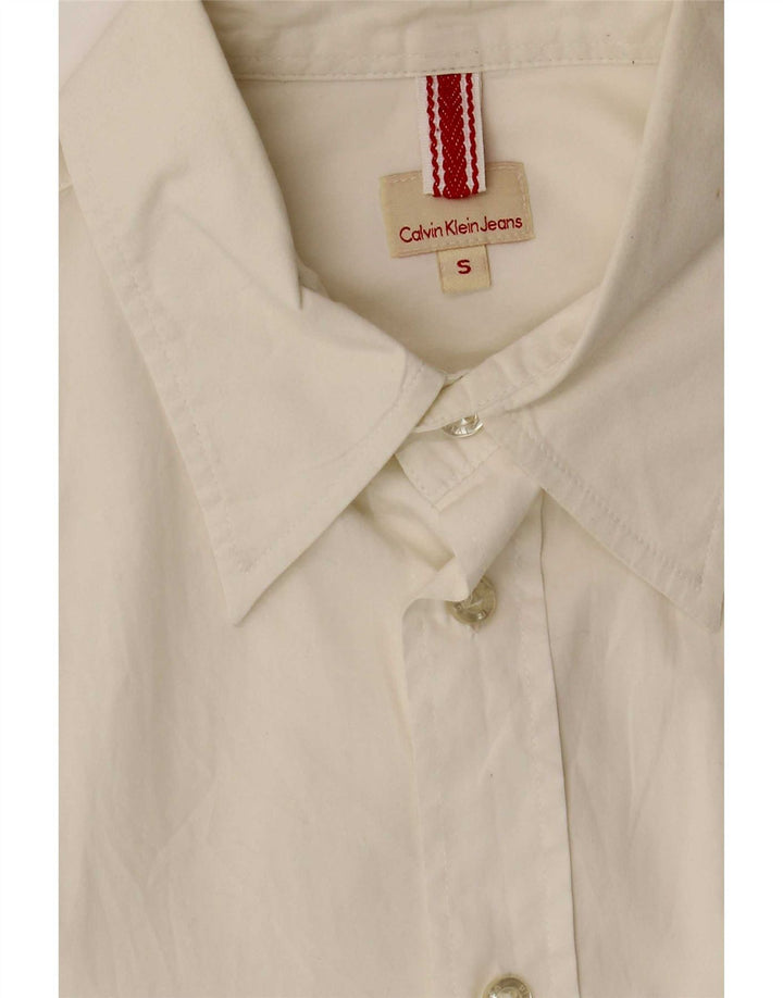 Calvin Klein Jeans Herreskjorte lille hvid