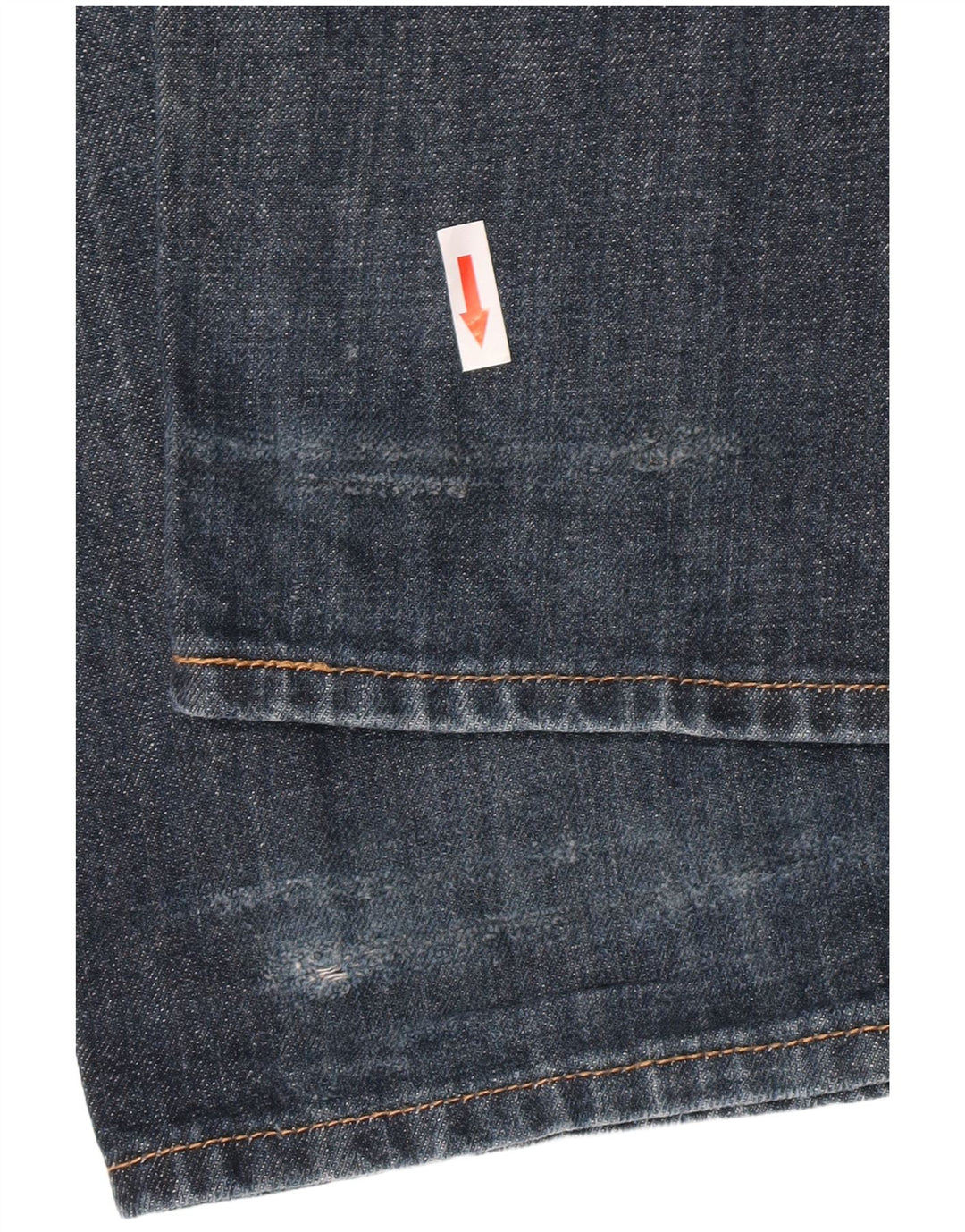 Levi's Herre 501 lige jeans W38 L32 blå bomuld