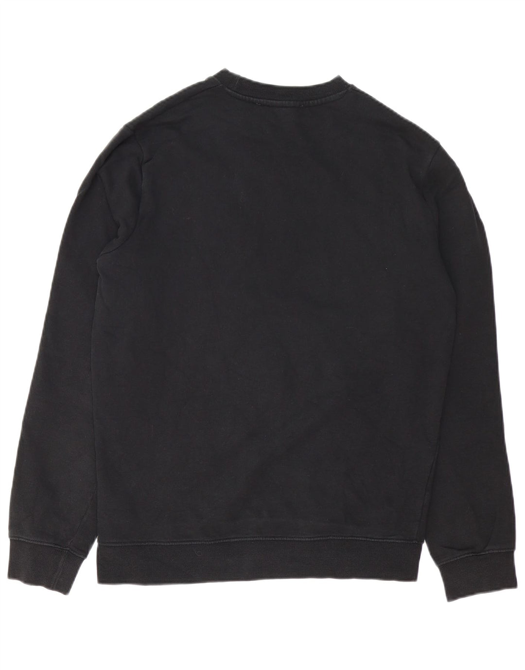 RICHMOND Herre Grafisk Sweatshirt Jumper Medium Sort Bomuld