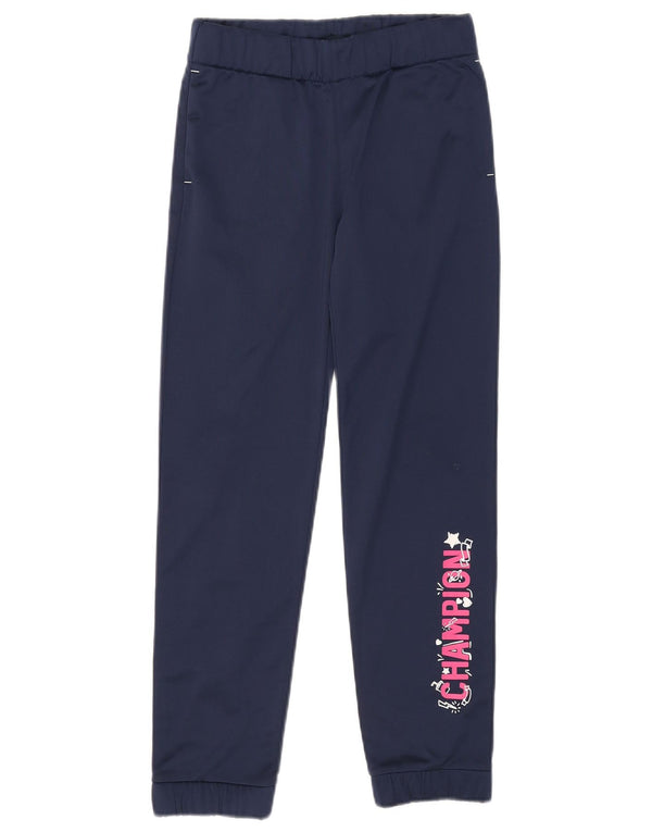 Champion Piger træningsdragt Bukser Joggers 9-10 år Medium Navy Blue