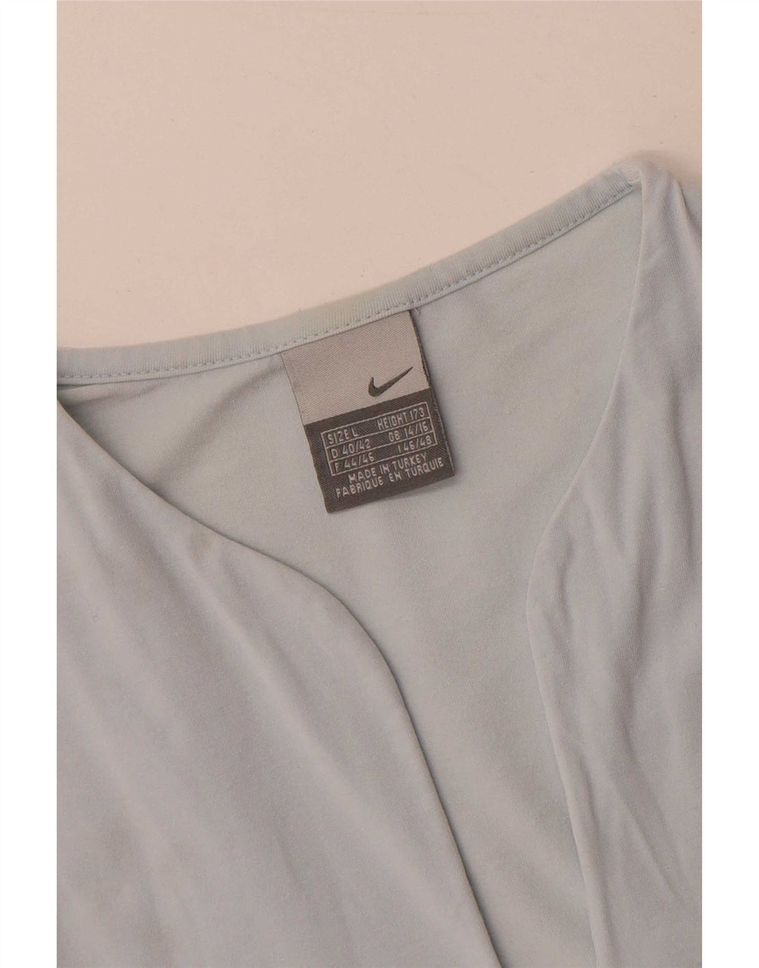 Nike T-Shirt Top UK 14/16 Stor Blå