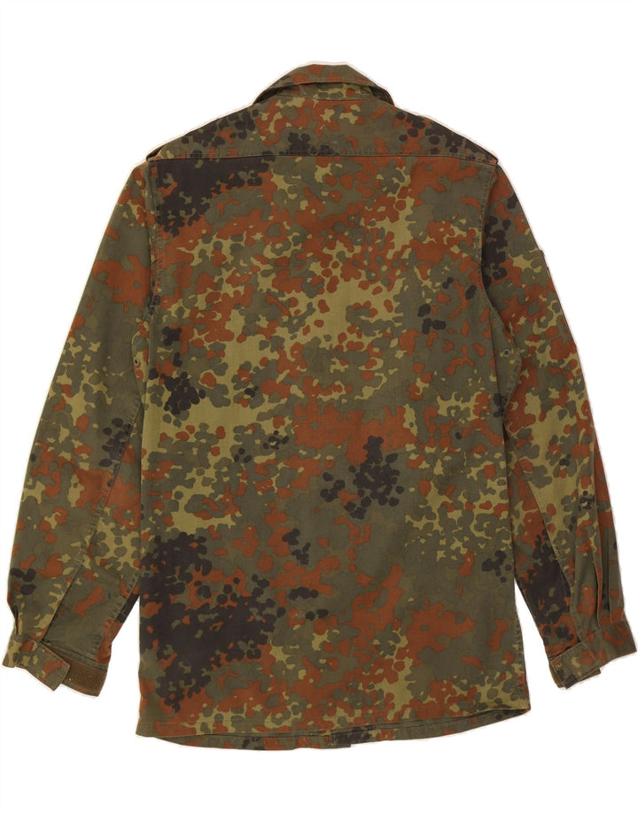 VINTAGE Mens Germany Military Shirt Small Green Camouflage Vintage Vintage and Second-Hand Vintage from Messina Hembry 