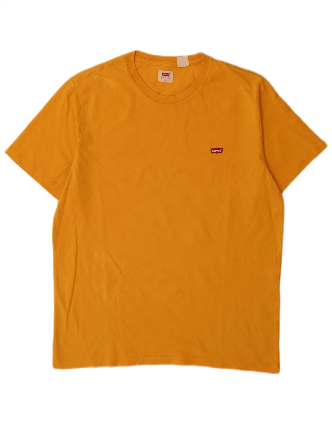Levi's Herre T-Shirt Top Medium Gul Bomuld