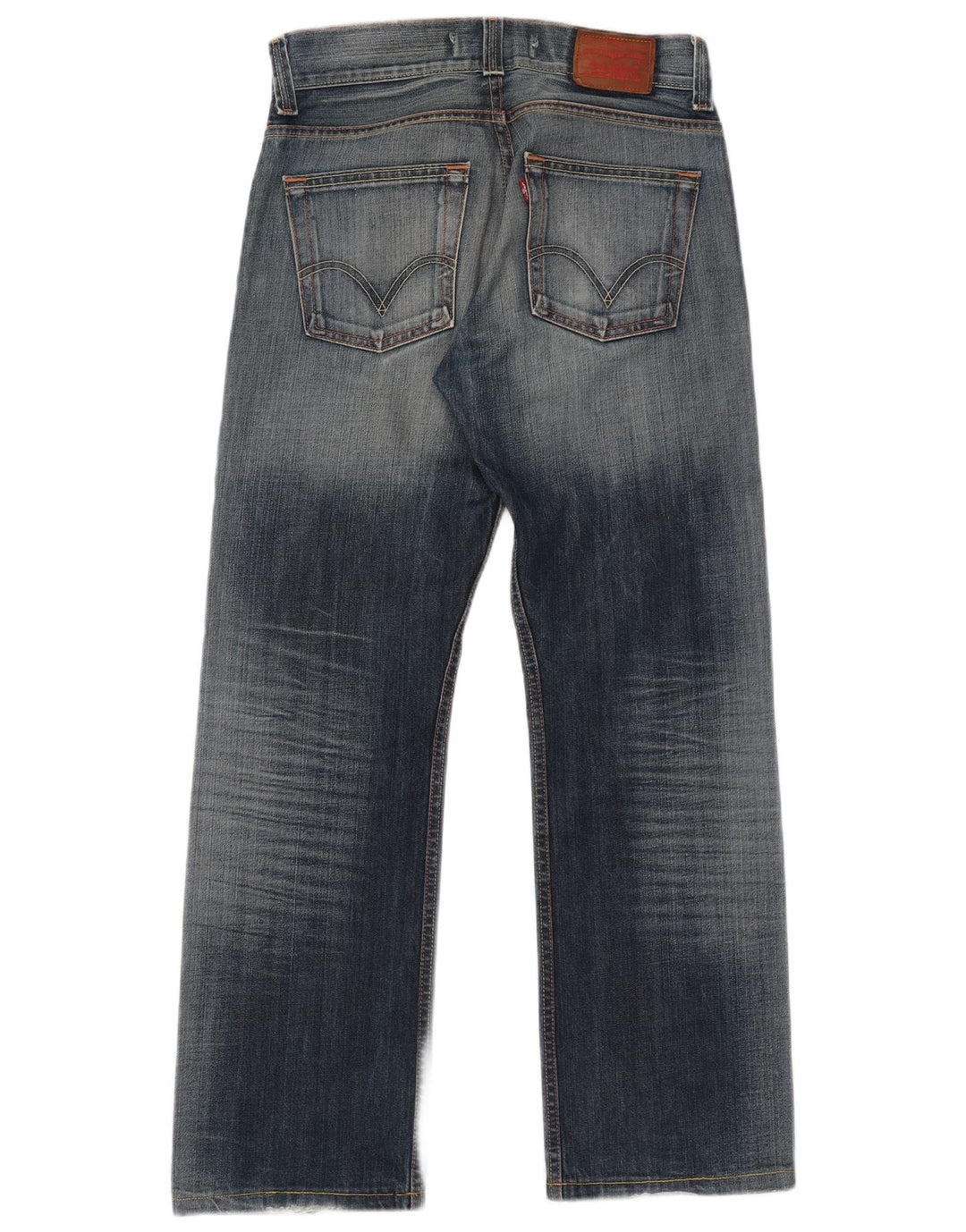 Levi's Womens 506 Straight Jeans med standard pasform W31 L29 Blå