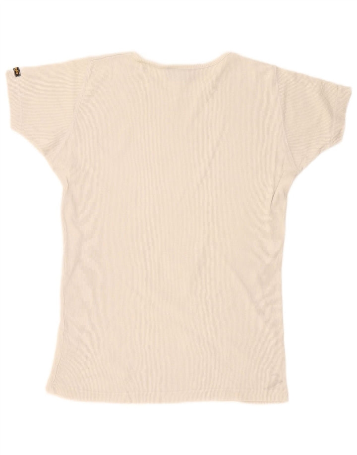 Wrangler Herre T-Shirt Top Medium Off White