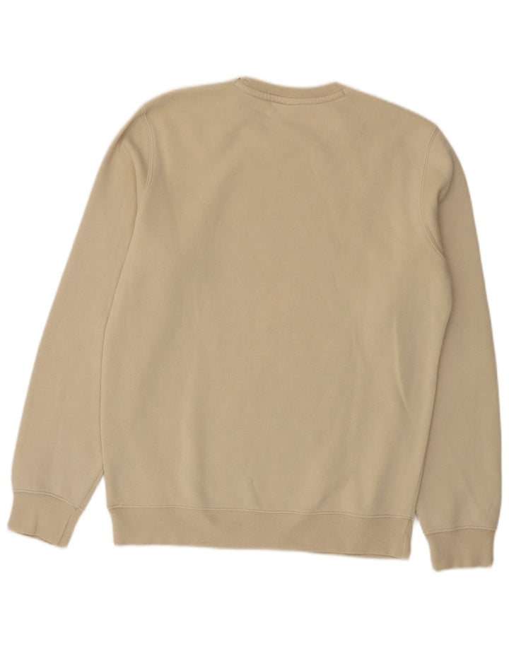 Champion Herre Sweatshirt Jumper Medium Beige Bomuld