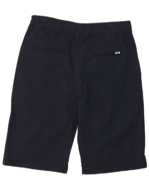 Marks & Spencer Boys Chino Shorts 13-14 år W28 Marineblå Bomuld