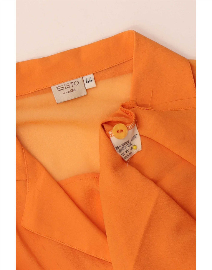 Conbipel Dame Esisto kortærmet skjortebluse IT 44 Medium Orange