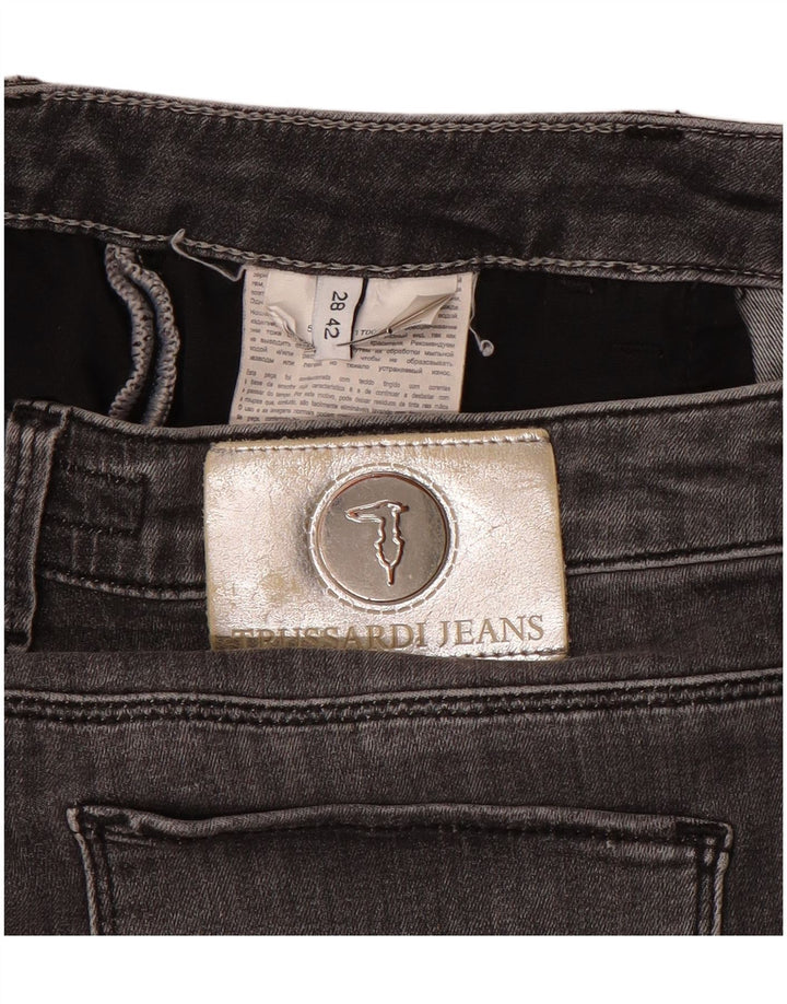Trussardi Slim Jeans til kvinder W28 L28 Grå
