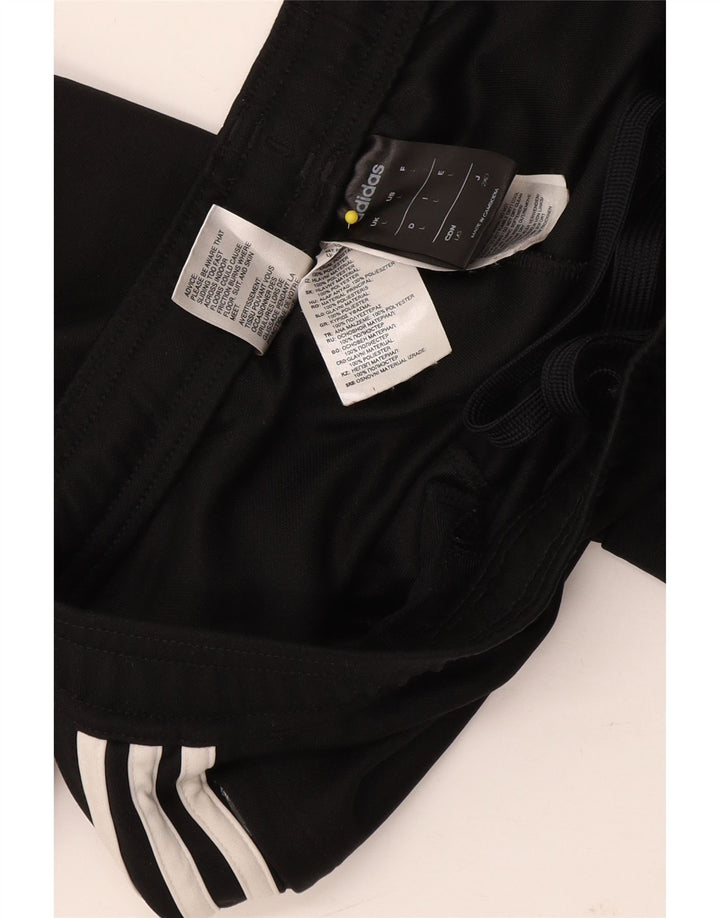 Adidas Dame Climalite Træningsdragt Bukser UK 14 Large Black Polyester