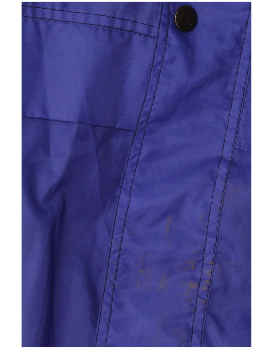 K-Way Herre Loose Fit regnjakke UK 38 Medium Blue Colourblock Polyamid