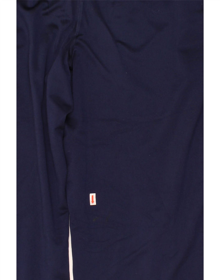 REEBOK Mens Tracksuit Trousers Medium  Navy Blue Colourblock Polyester Vintage Reebok and Second-Hand Reebok from Messina Hembry 