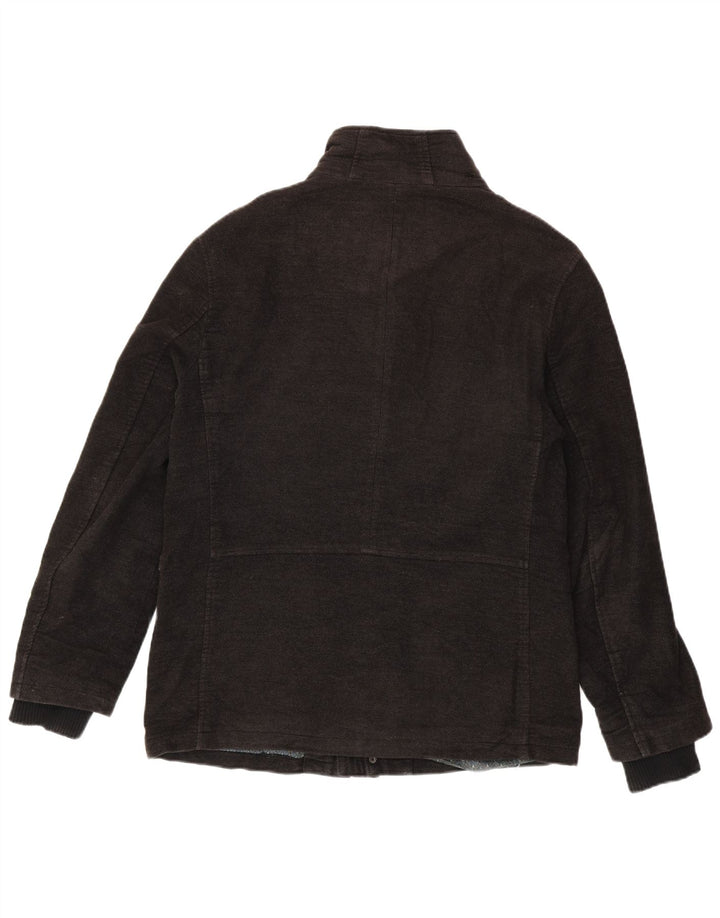 Marks & Spencer Herre Windbreaker Jacket UK 38 Medium Grey Bomuld
