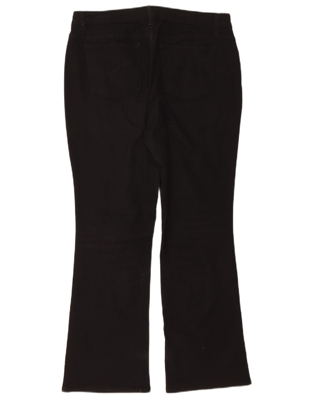 LEE Womens Riders Mid Rise Bootcut Jeans W36 L30 Black