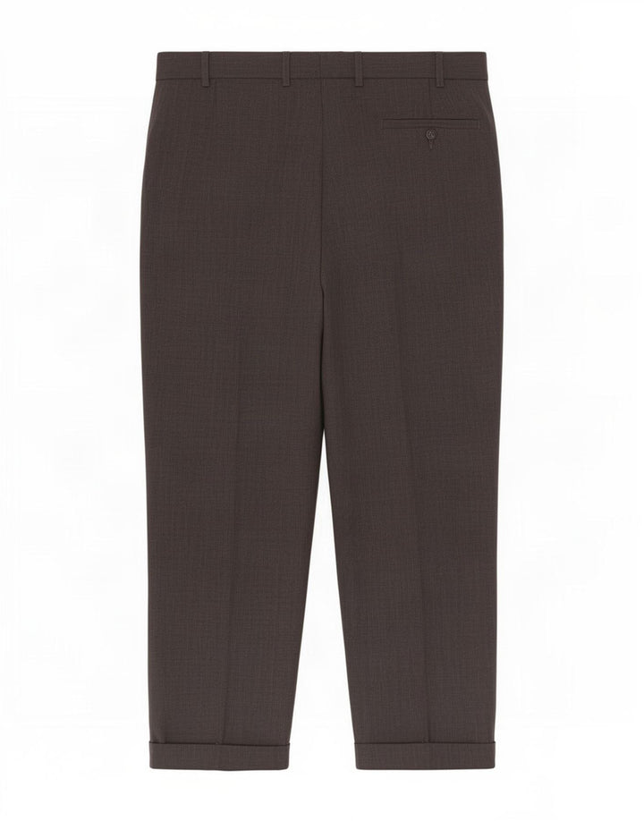 Marks & Spencer Herre Pegged Suit Bukser W38 L29 Grå Polyester