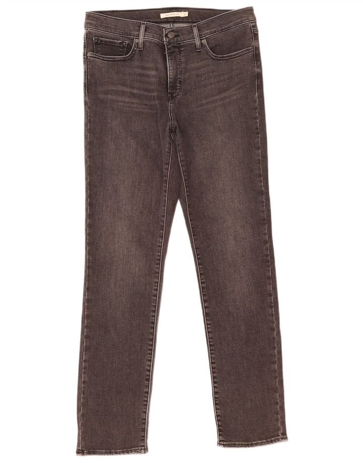 Levi's Womens 312 Shaping Slim Jeans W31 L29 Grå Bomuld