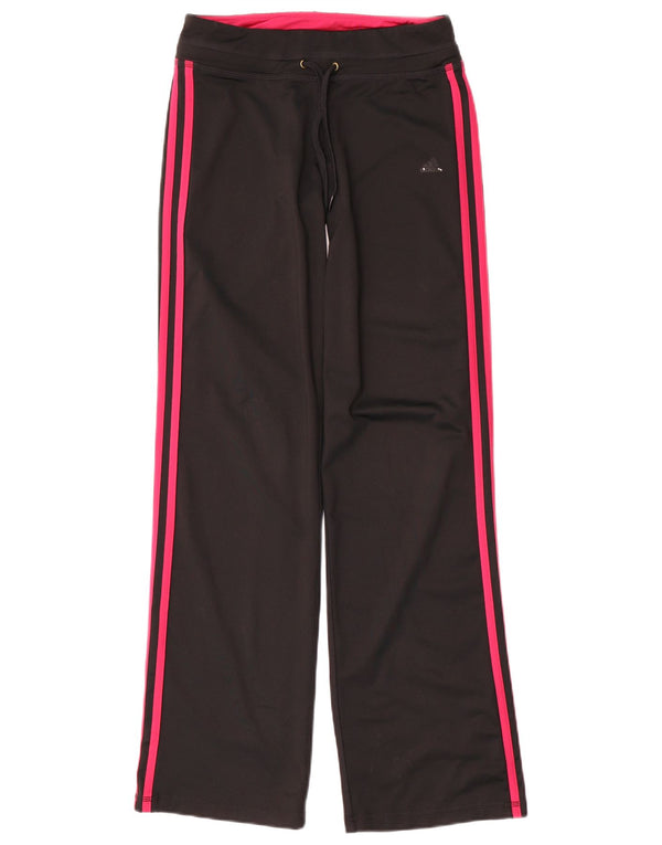 Adidas Womens Climalite træningsdragt Bukser UK 8/10 Small Black Polyester
