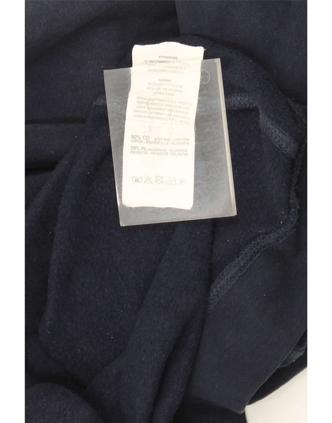 Carrera Herre Grafisk Sweatshirt Jumper 2XL Marineblå Bomuld