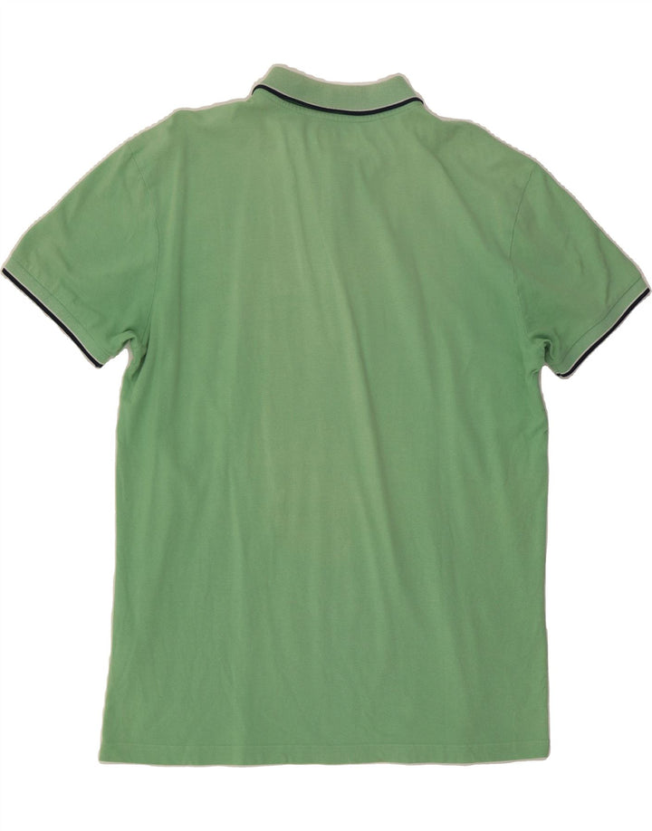 KAPPA Mens Polo Shirt 2XL Green Cotton Vintage Kappa and Second-Hand Kappa from Messina Hembry 