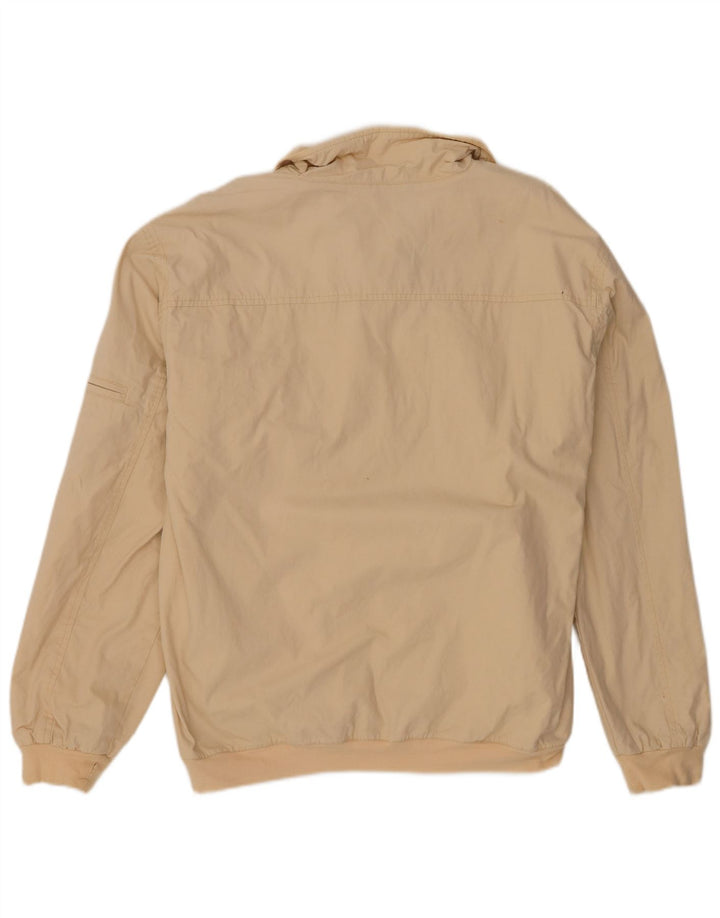 Champion Herre Bomberjakke UK 40 Stor Beige Bomuld
