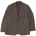 Marks & Spencer Herre Performance 2 Button Blazer Jacket UK 42 Large Grey