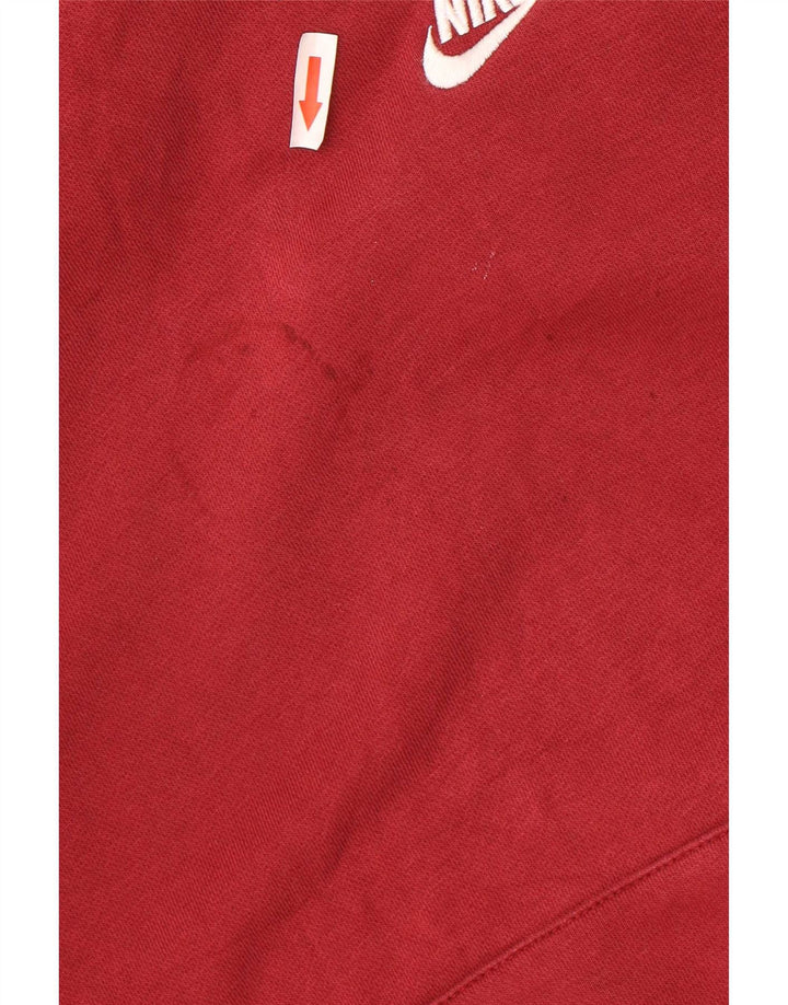 Nike oversized hættetrøje til kvinder DK 10 Lille rød bomuld