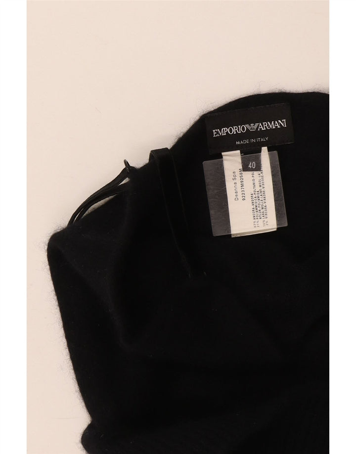Emporio Armani Dame Crop Cami Top IT 40 Small Navy Blue Uld