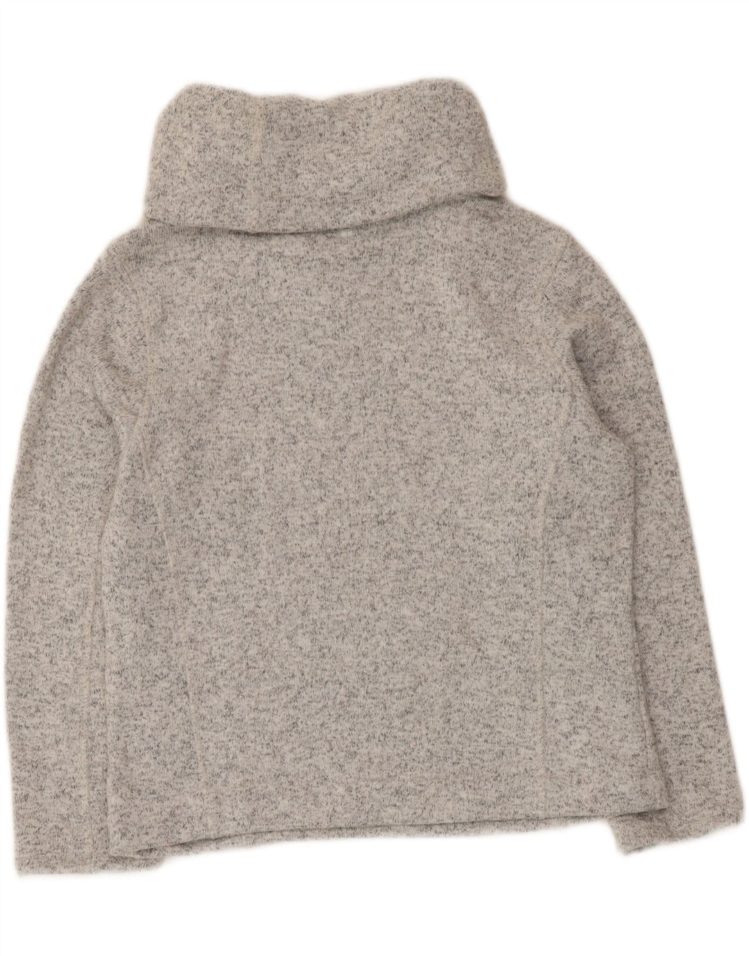 Mountain Warehouse Womens Crop Bluse Top UK 12 Medium Grey Flecked