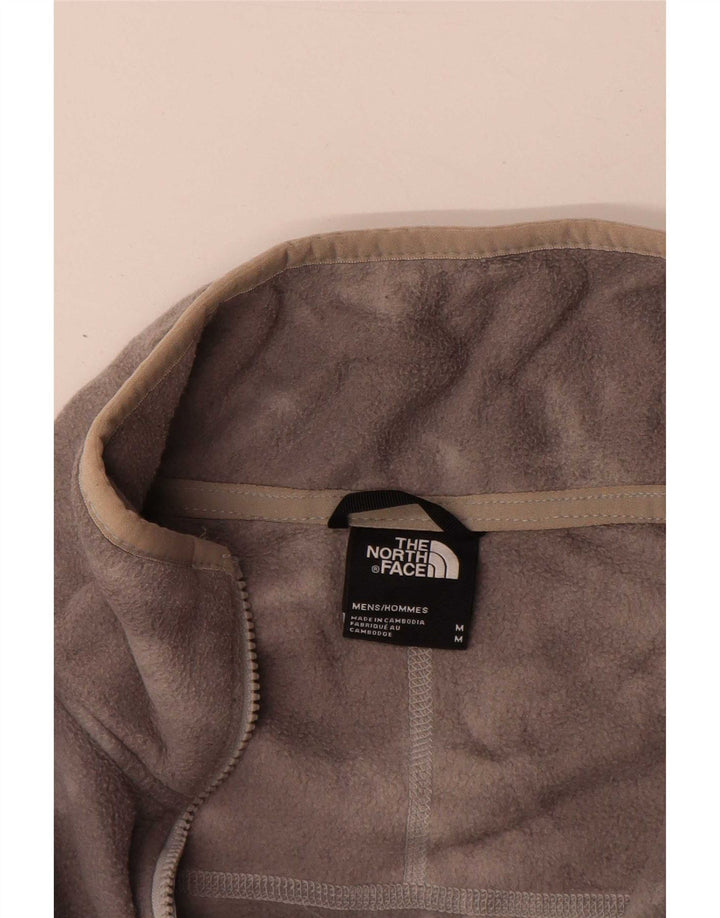 The North Face Herre lynlåshals Fleece Jumper Medium Grey Tie Dye Polyester