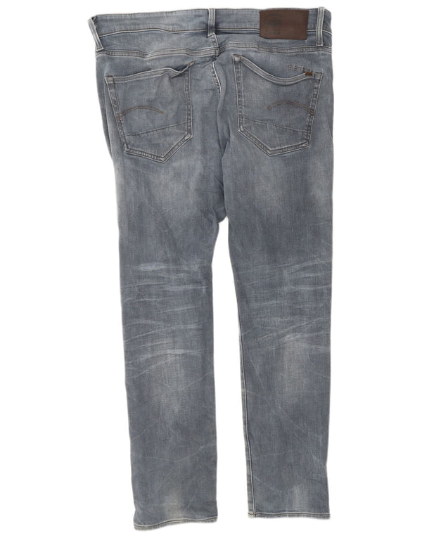 G-Star Slim Jeans til mænd W34 L30 blå polyester