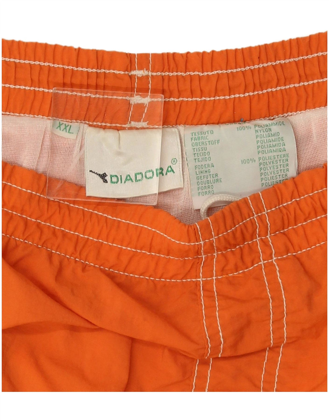 Diadora Badeshorts til mænd 2XL orange polyamid