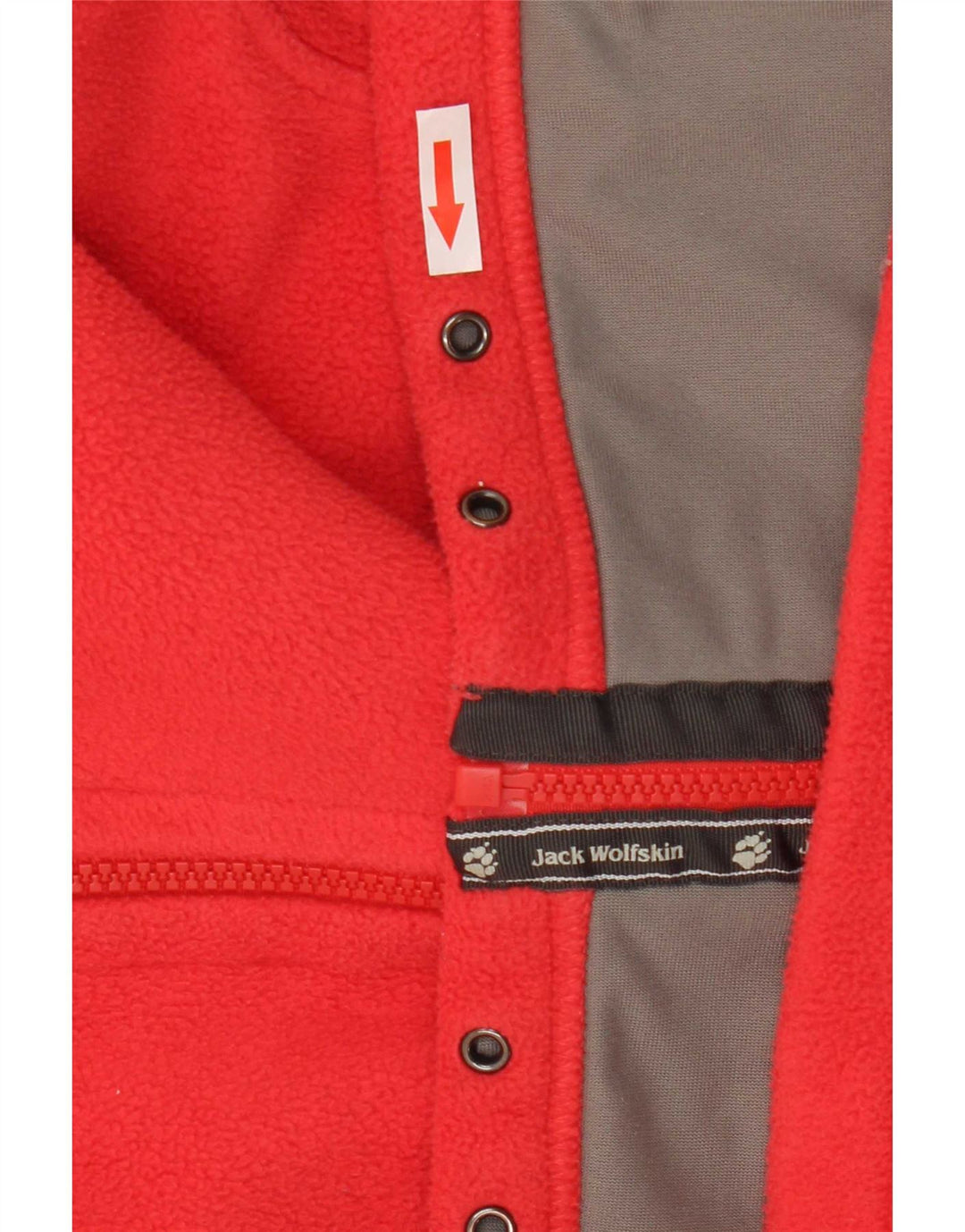 Jack Wolfskin Dame Fleecejakke UK 12 Medium Pink