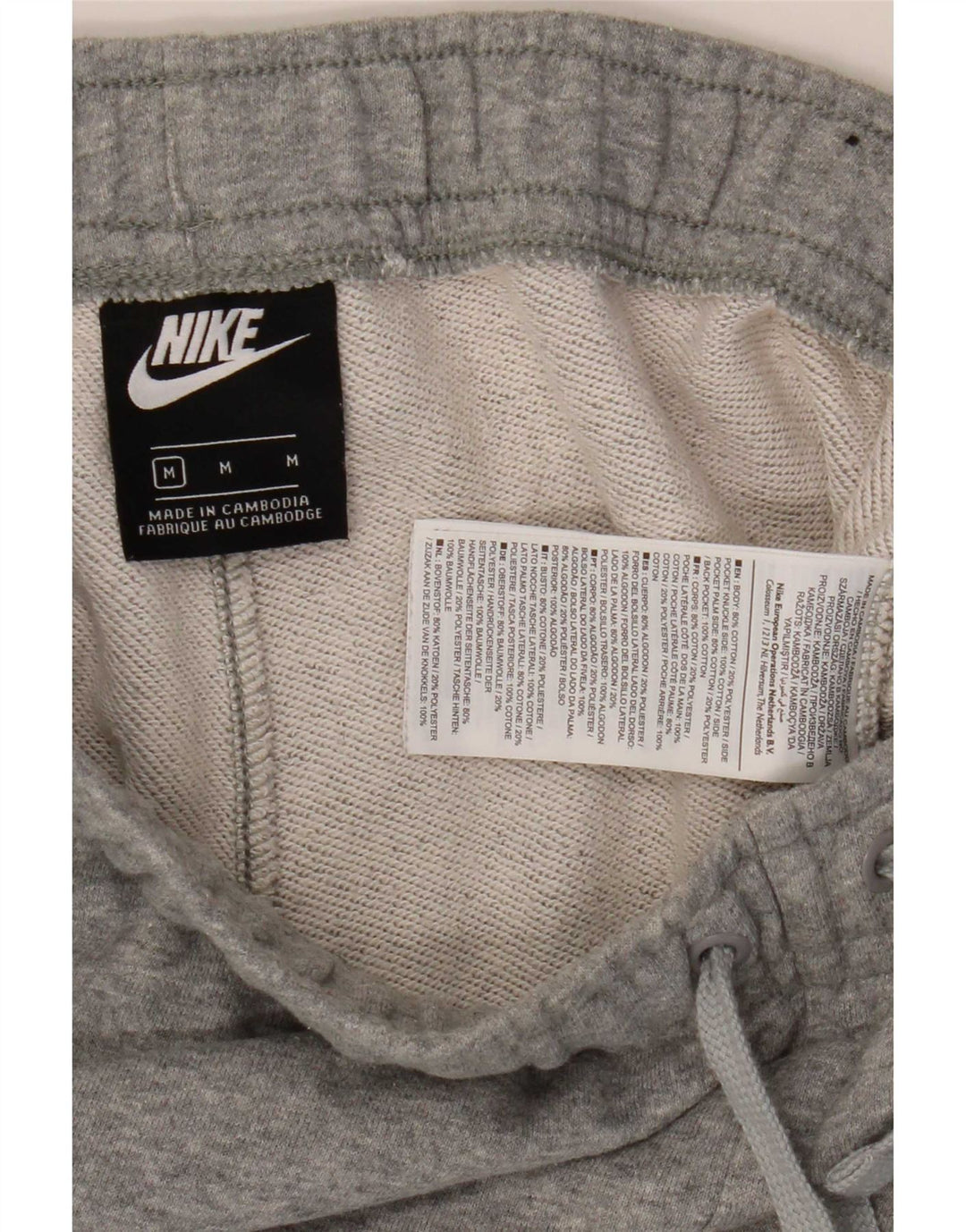 Nike træningsdragt til mænd Joggers Medium Grey Flecked Bomuld