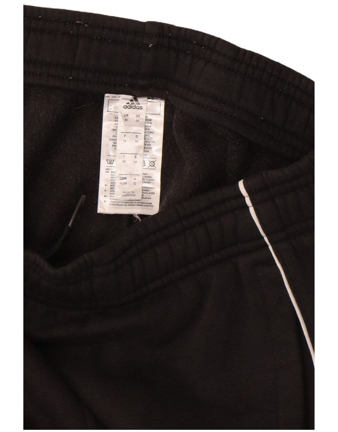 Adidas Træningsdragt til mænd Joggers Medium Sort Bomuld