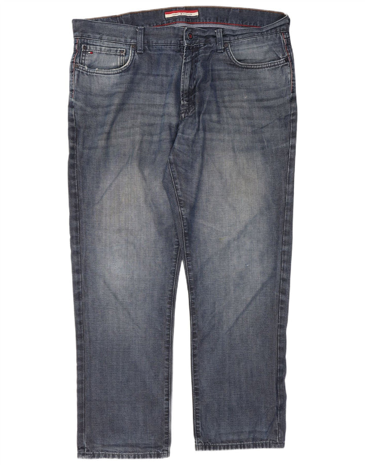 Tommy Hilfiger Straight Jeans til mænd W38 L30 Blå