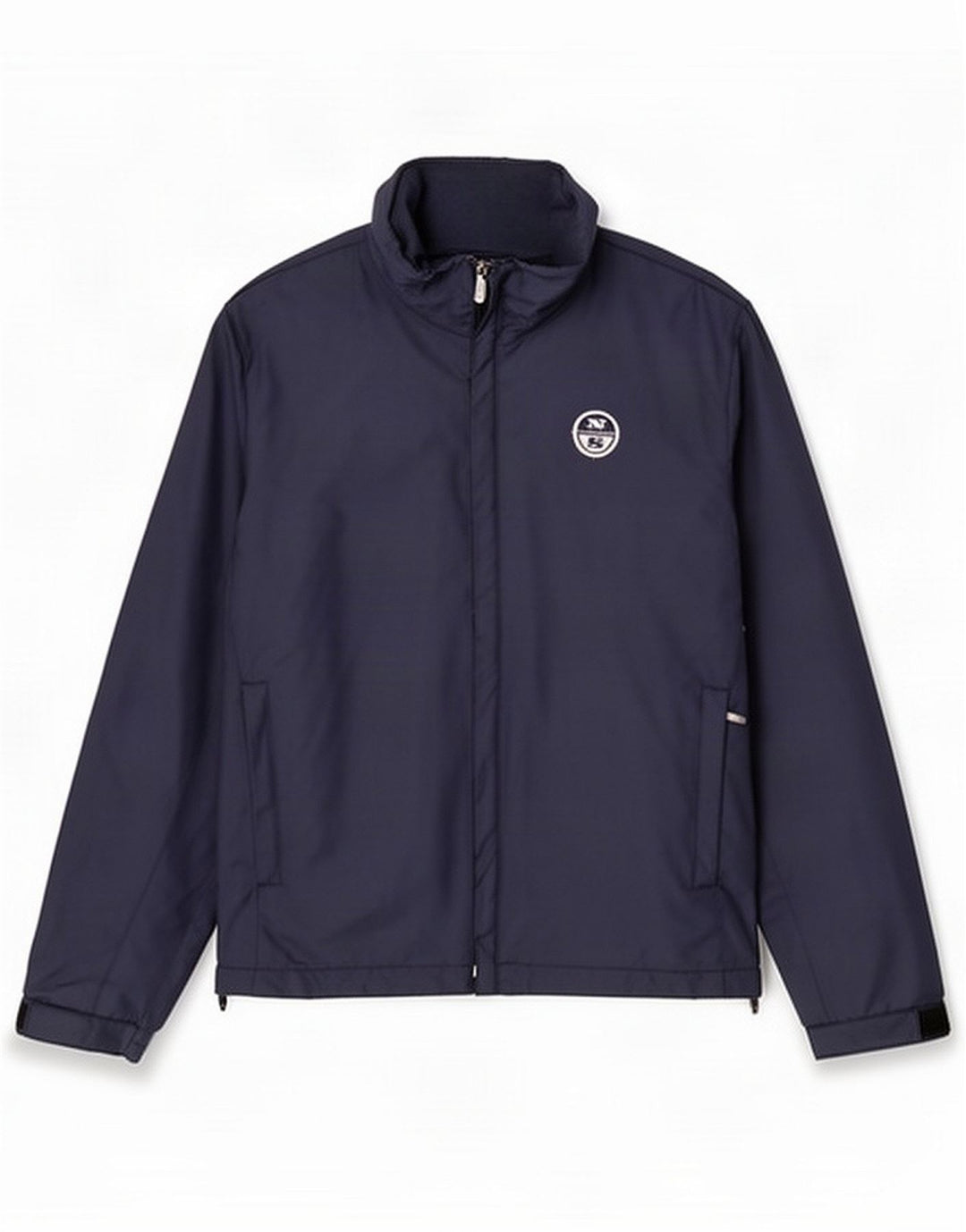 North Sails Herre Windbreaker Jacket UK 38 Medium Navy Blue Polyamid
