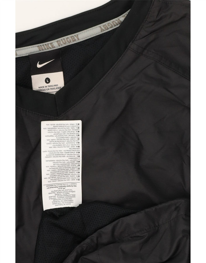 NIKE Pullover træningsdragt til mænd Stor sort polyester